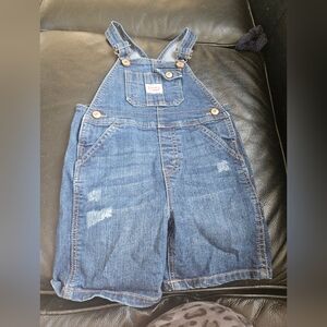 Levis 2t Blue Denim Shortalls